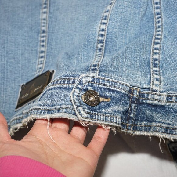 Baby Phat Children's Jeans Jacket Size L - Picture 8 of 9